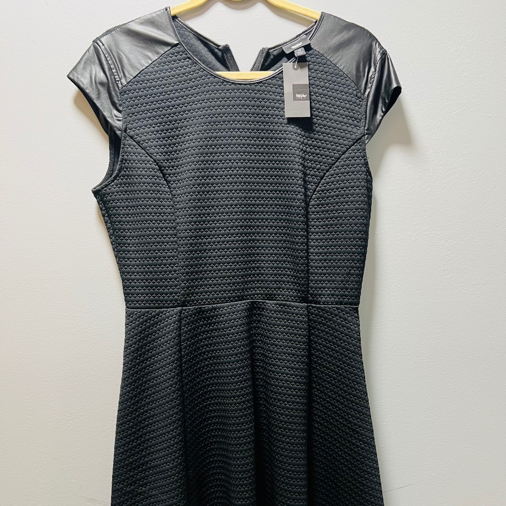 🖤MOSSIMO BLACK DRESS QUILTED DRESS NWT🖤